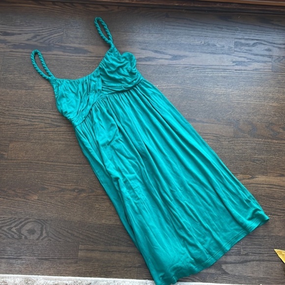 Turquoise dress bohemian boho Womans small - Picture 3 of 3
